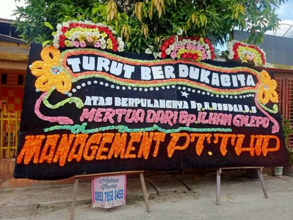 Karangan papan bunga lhoksemaue aceh